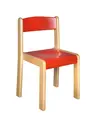 Marius stablebar stol rød H26 cm