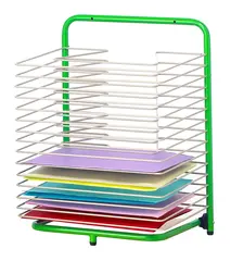 Tørkehyllestativ med 15 hyller B45 x D35 x H60 cm