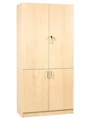 Materialskap med 4 dører B100 x H210 cm