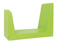 Flexi sittemadrass lime B126 x D56 x H14 cm