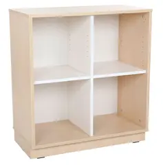 Quadro M reol med skillevegg B80 x D42 x H87 cm