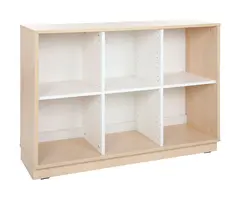 Quadro M reol med to skillevegger B117 x D42 x H87 cm
