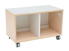 Quadro S akustikkreol med hjul B80 x D42 x H50 cm
