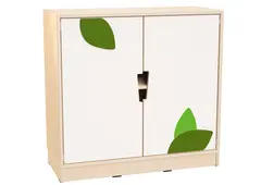 Hedda M skap med dører med dekor B90 x D39 x H87 cm