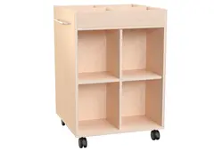 Hedda bokvogn B68 x D60 x H87 cm