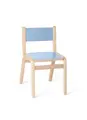 Mina stol lys blå H35 cm