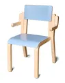 Maia stol med amlener for oppheng lys bl H21 cm
