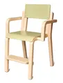 Maia stol med fotbrett og arml. L. grønn B43 x D40 x H62 cm