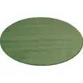 Tea teppe ensfarget grønn Ø150 cm