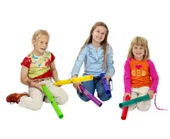 Boomwhackers rytmerør 6 stk