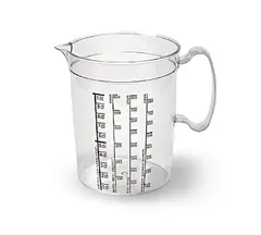 Litermål i plast 1 l
