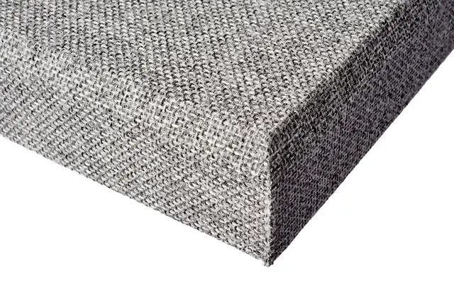 Robust akustikkplate Grå 600 x 600 x 40 mm 