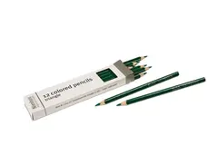 3-Sided Inset Pencils: Dark Green