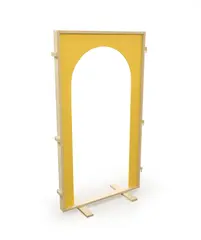 Lekevegg høy med døråpning B89 x D9 x H153 cm